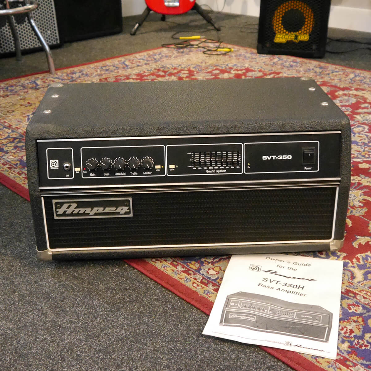Ampeg SVT-350 Mosfet Bass Amplifier Head - 2nd Hand **COLLECTION