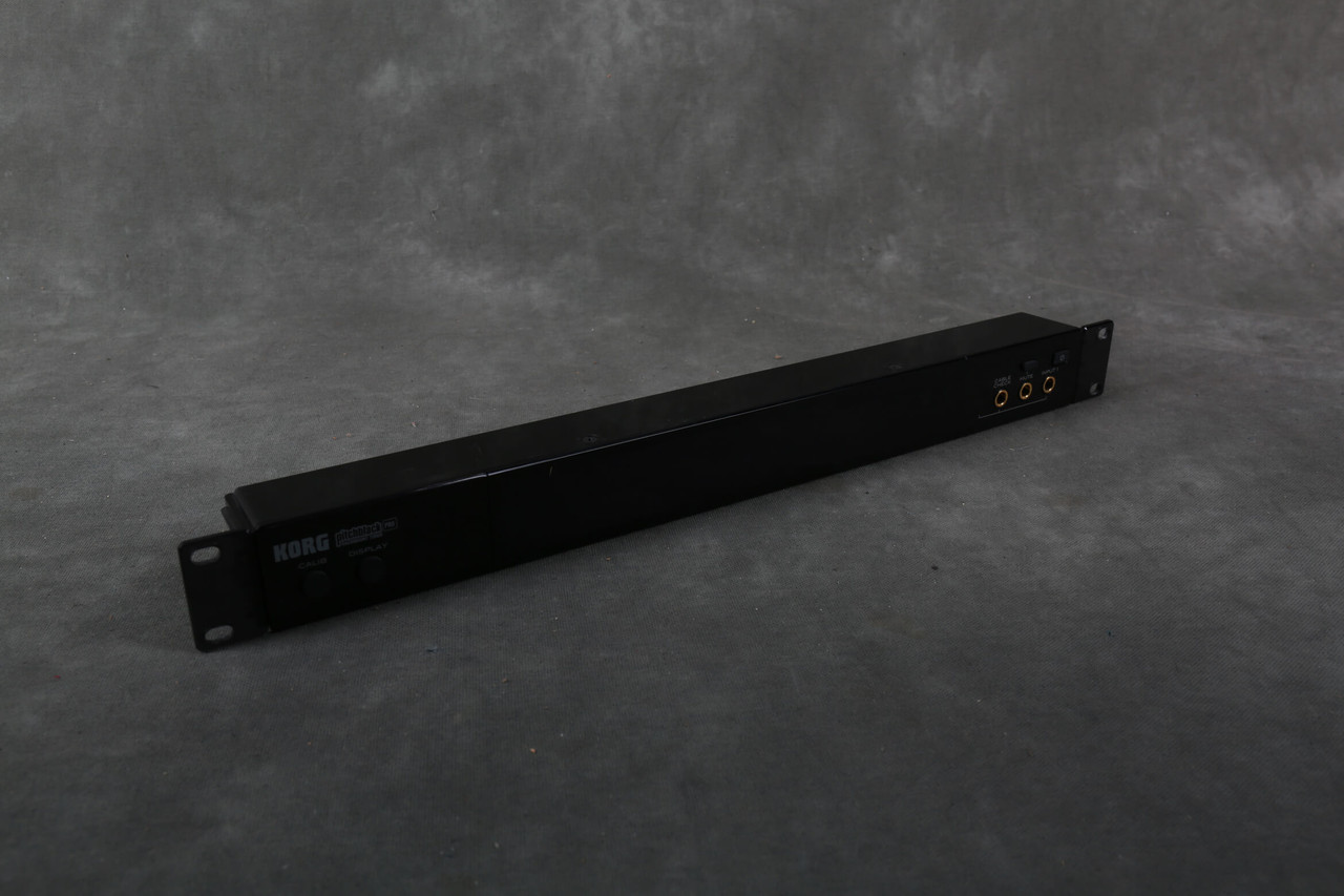 Korg Pitchblack Pro Rackmount Tuner - 2nd Hand