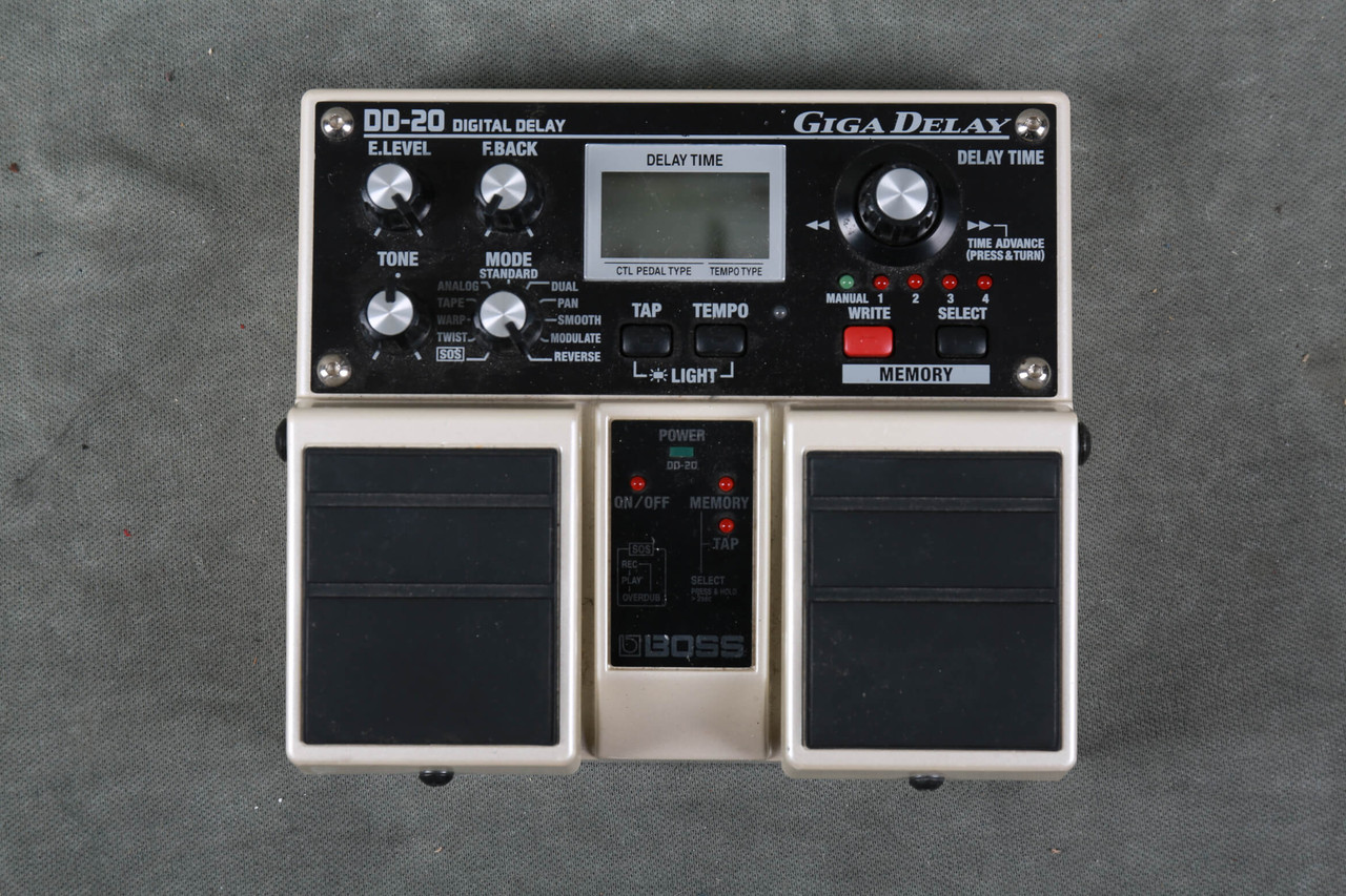Boss DD-20 Giga Delay FX Pedal - 2nd Hand