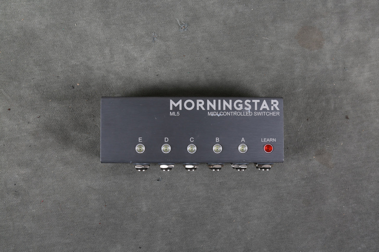 Morningstar ML5 MIDI Controlled Switcher - 2nd Hand