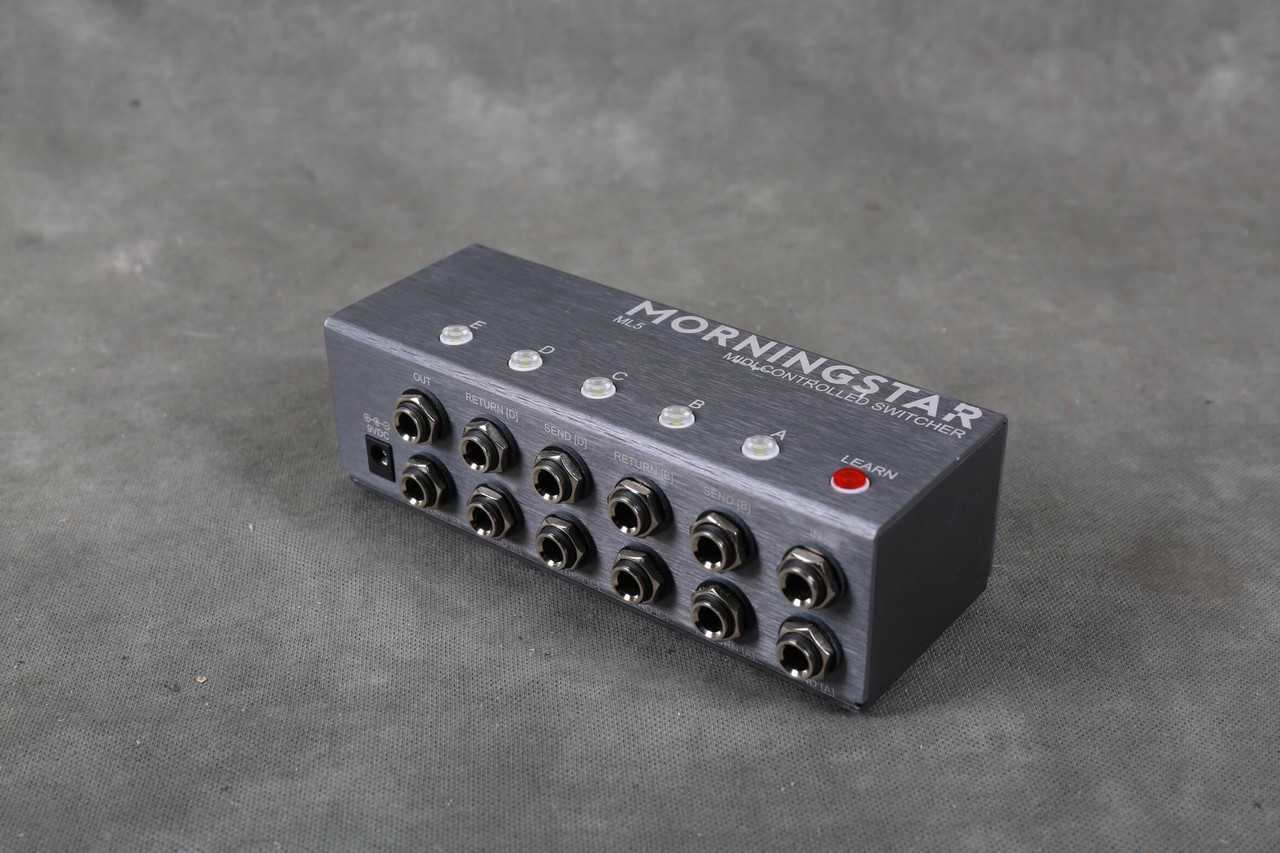 Morningstar ML5 MIDI Controlled Switcher - 2nd Hand