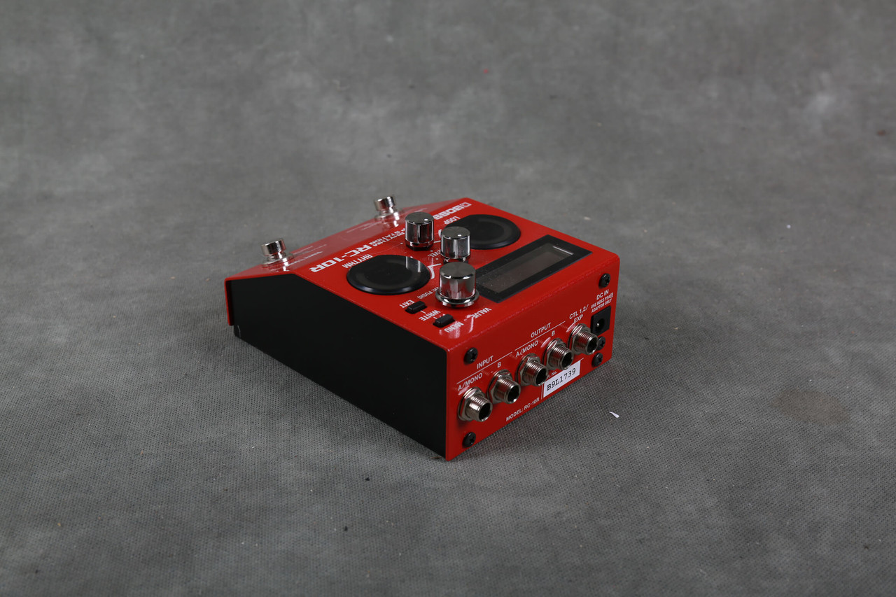 BOSS RC-10R RHYTHM LOOP STATION - 本格的なリズムマシンを内蔵した