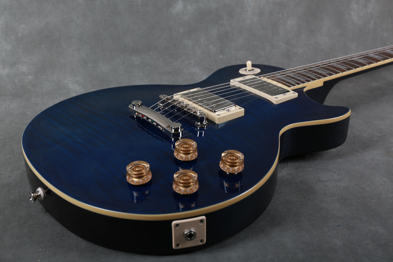 Epiphone Les Paul 1960 Tribute Plus - Midnight Sapphire w/Hard