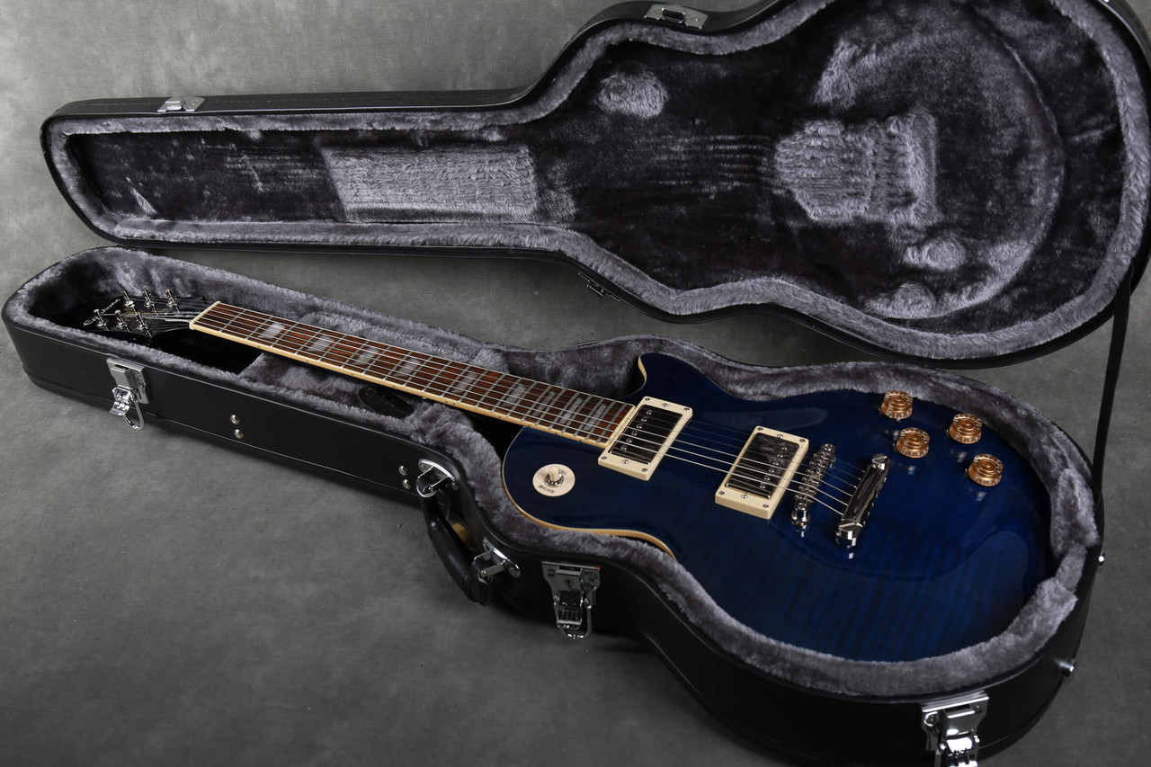 Epiphone Les Paul 1960 Tribute 純正ハードケース付 Epiphone Les Paul 1960 Tribute Plus - Midnight Sapphire w/Hard