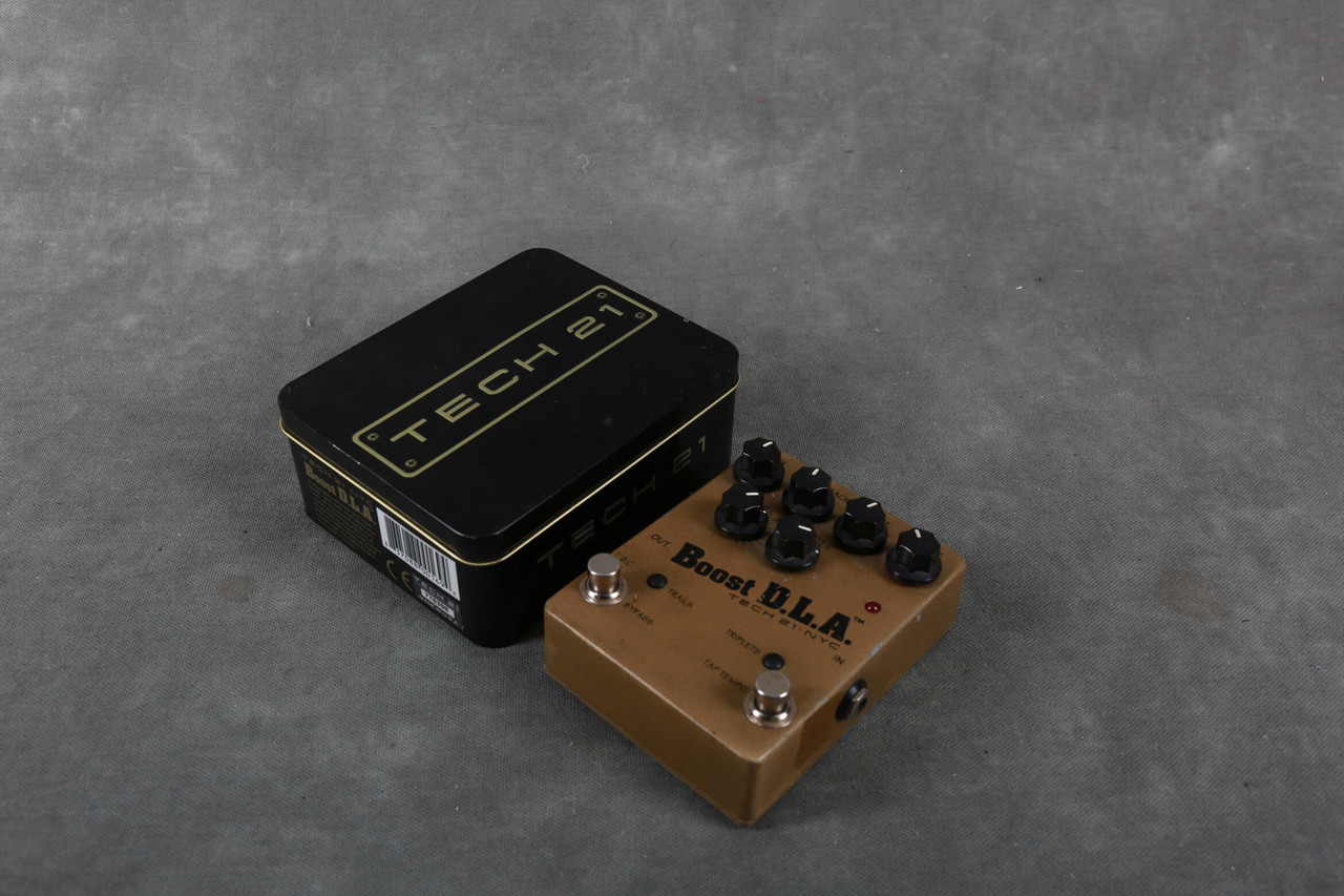 Tech 21 Boost DLA Clean Boost/Delay FX Pedal w/Box - 2nd Hand