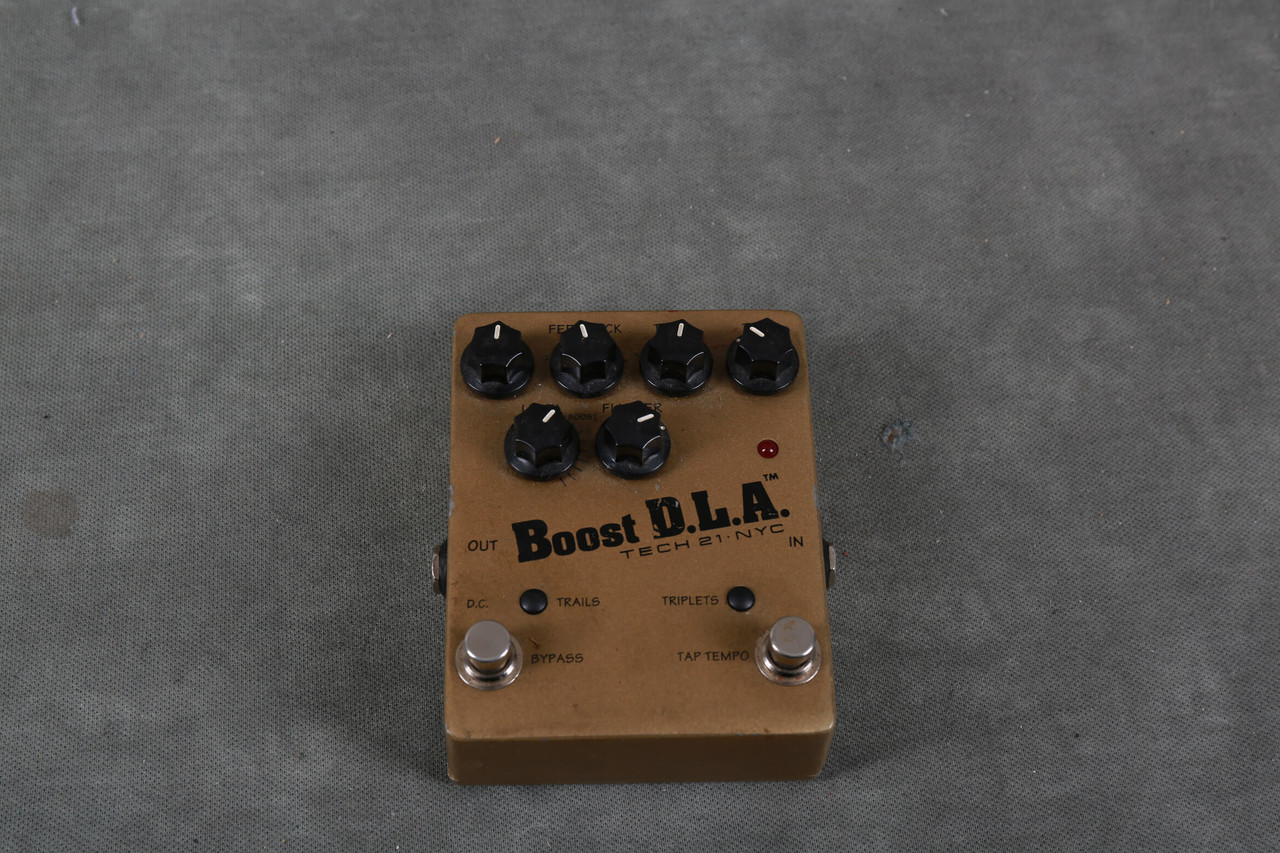 Tech 21 Boost DLA Clean Boost/Delay FX Pedal w/Box - 2nd Hand