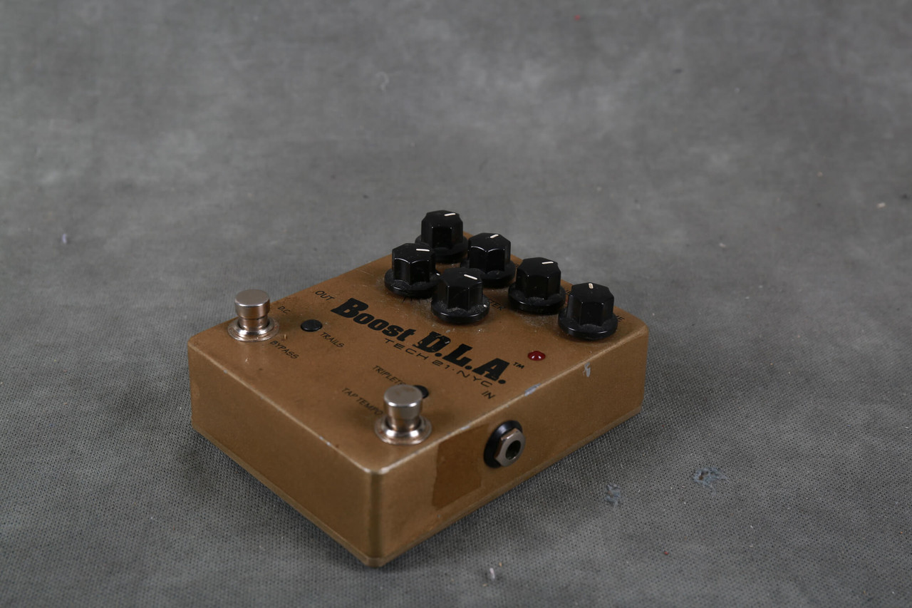 Tech 21 Boost DLA Clean Boost/Delay FX Pedal w/Box - 2nd Hand