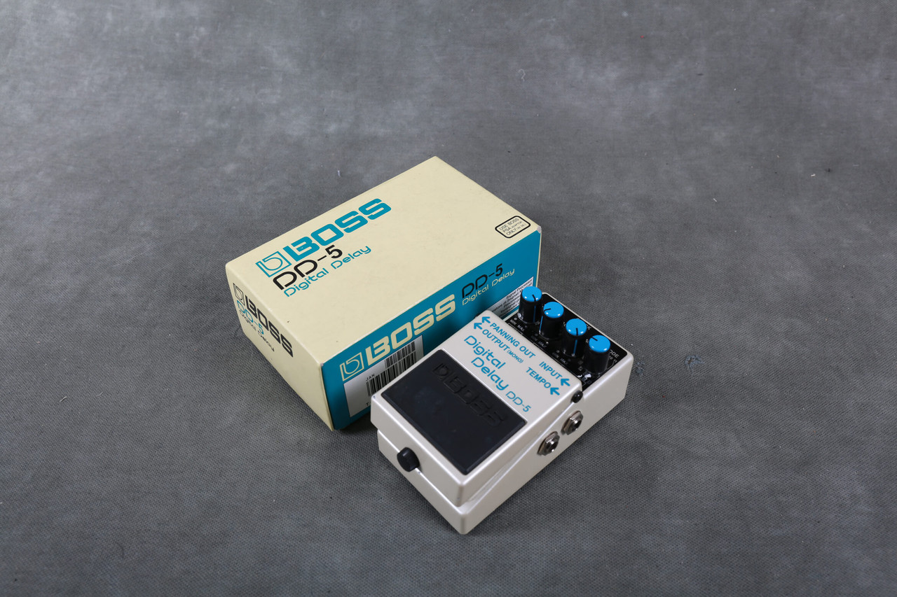 BOSS Digital Delay DD-5✨ Boss DD-5 Digital Delay FX Pedal w/Box - 2nd Hand (114723)