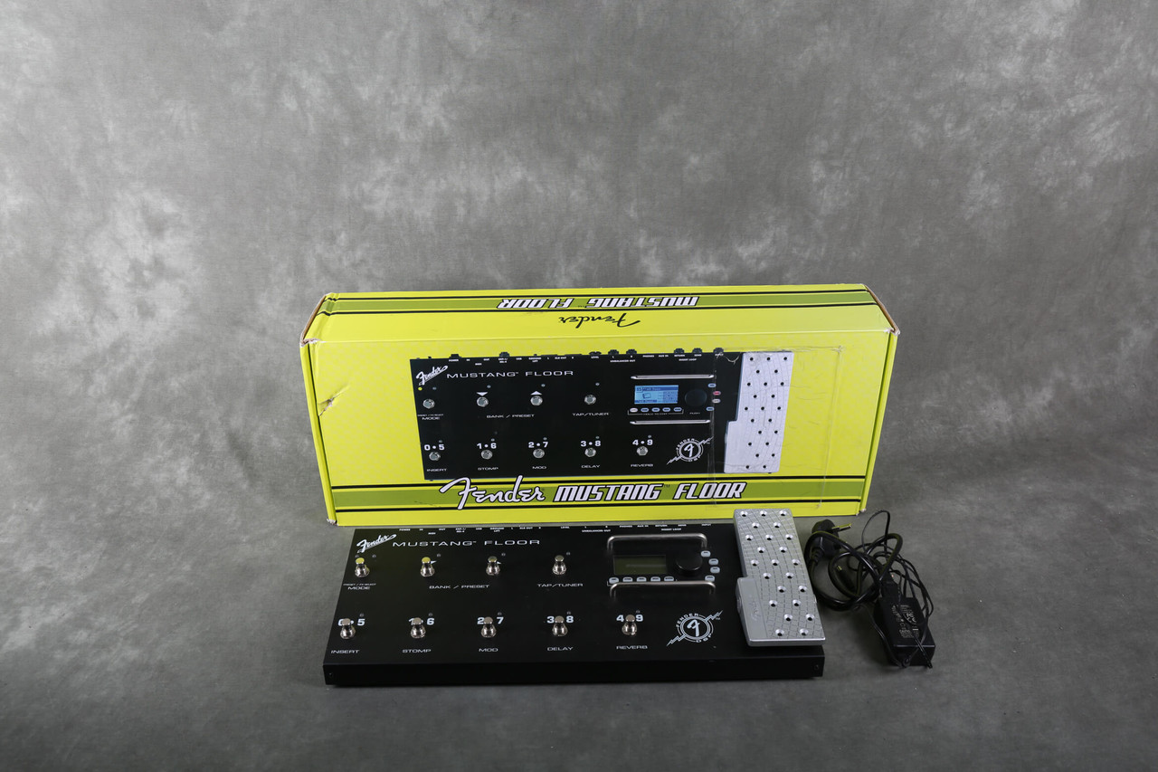 Fender Mustang Floor Multi-FX Pedal w/Box & PSU - 2nd Hand