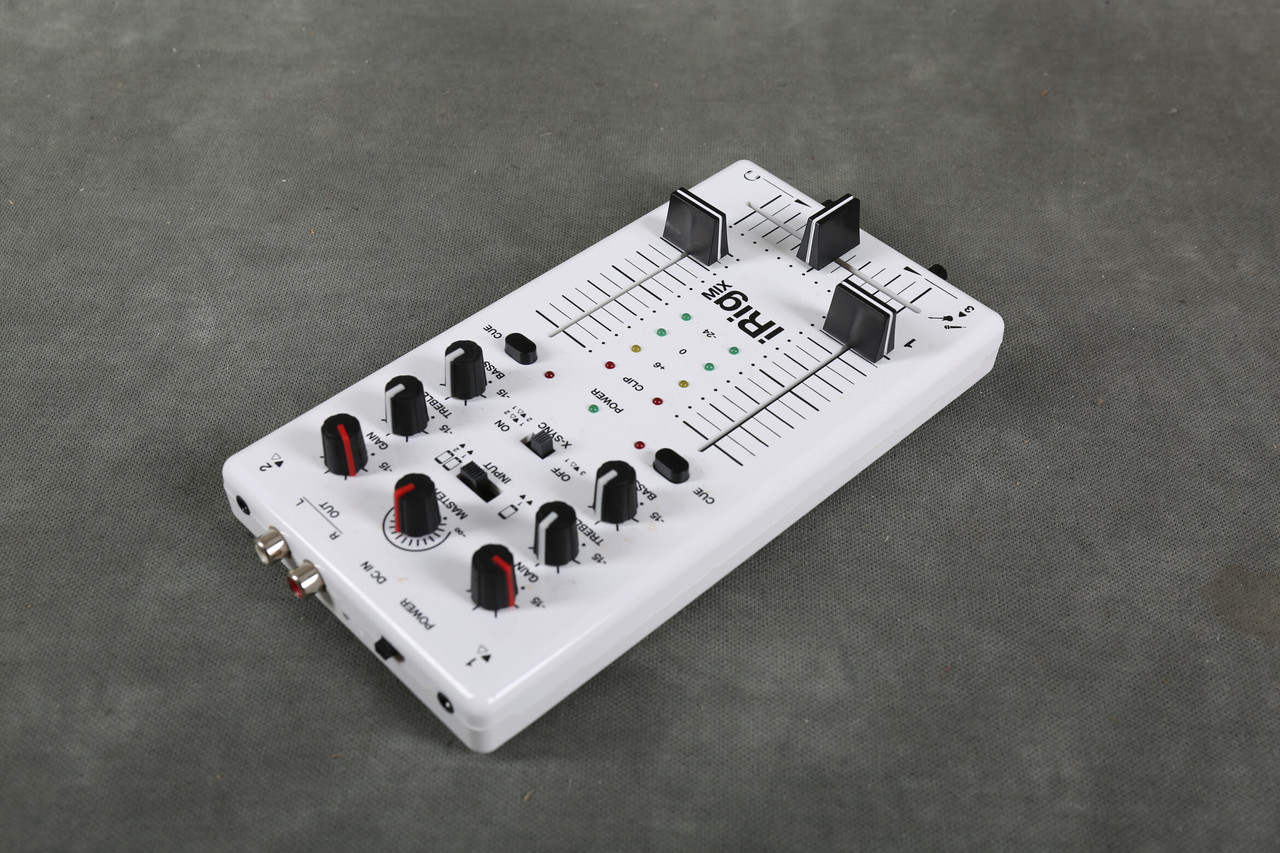 IK Multimedia IRig Mix Portable DJ Mixer w/Box & PSU - 2nd Hand