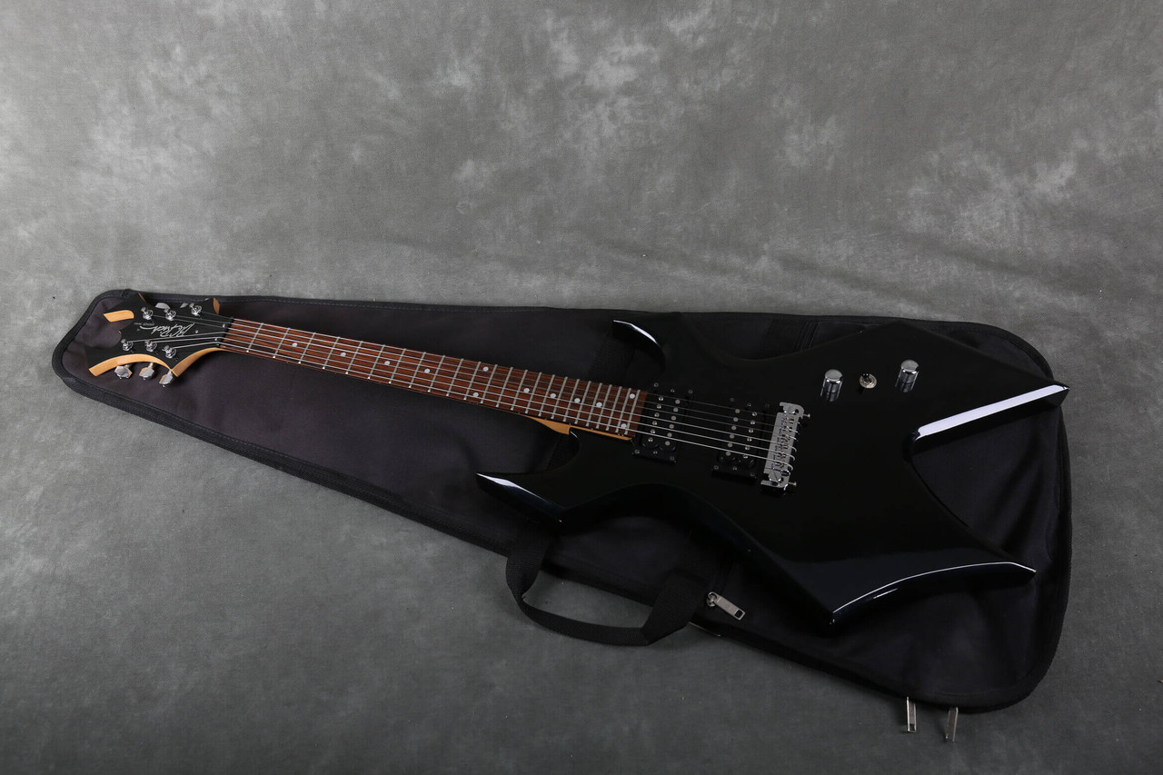 BC Rich Warlock Bronze Series - Black w/Gig Bag - 2nd Hand