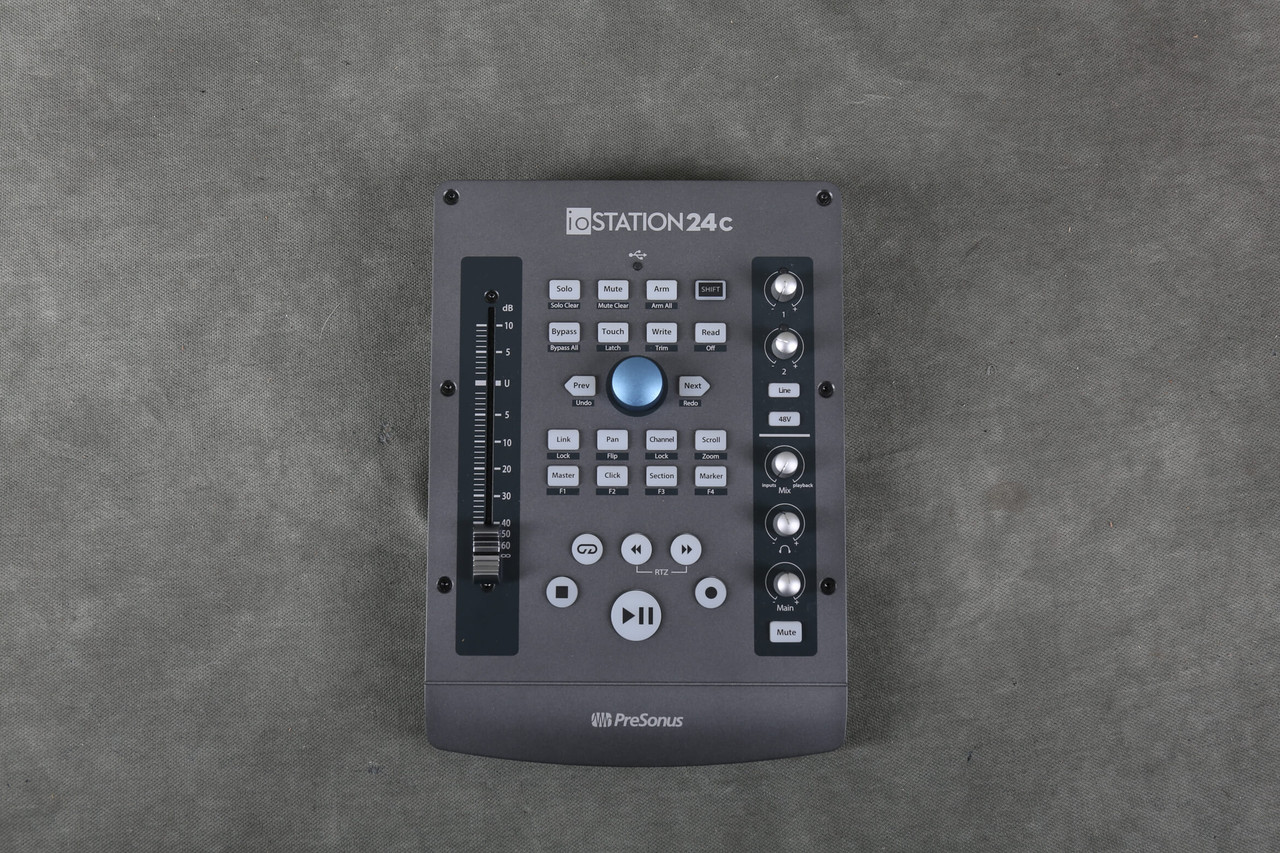 PreSonus IO Station 24C USB DAW Controller w/Box & PSU - 2nd