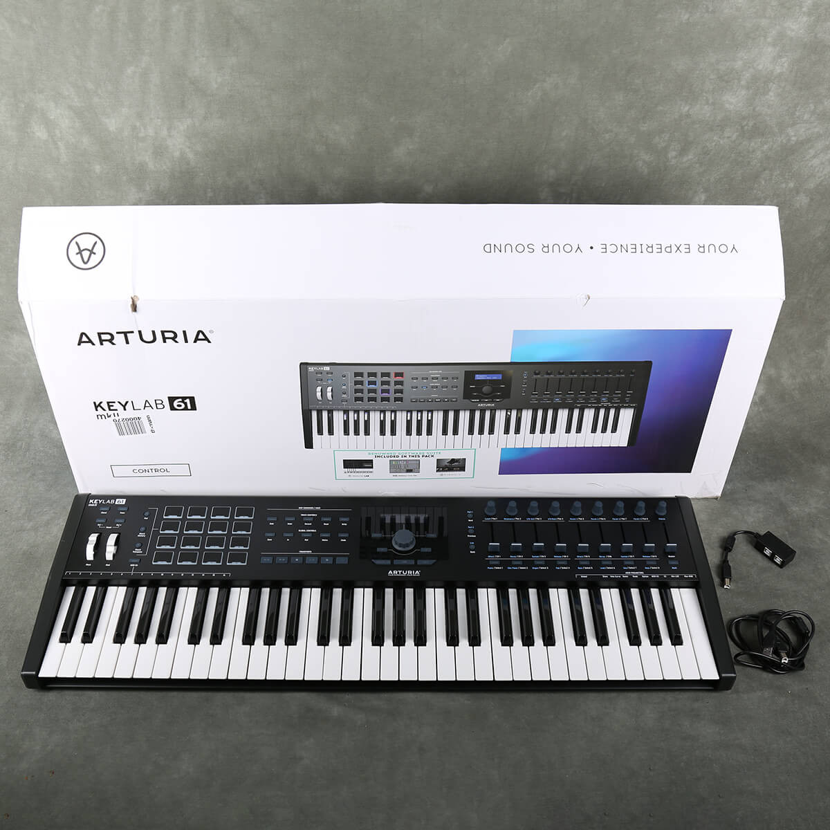 Arturia Keylab 61 MkII USB MIDI Controller Keyboard - Black w/Box