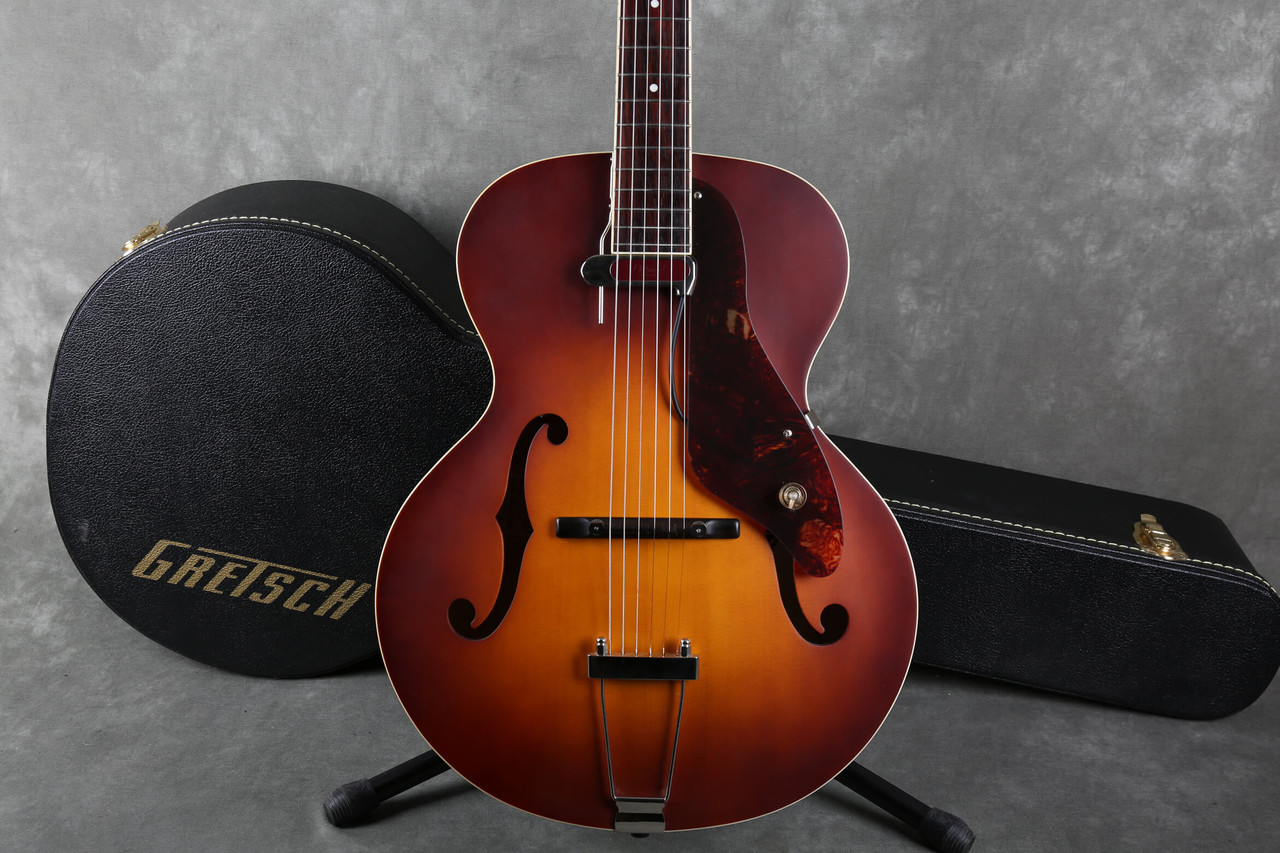 Gretsch G9555 New Yorker - Vintage Sunburst w/Hard Case - 2nd Hand