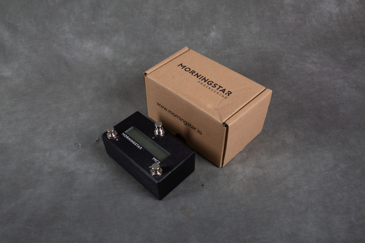 ギター Morningstar MC3 MIDI Controller Morningstar MC3 Pedalboard MIDI Controller - Perfect Circuit