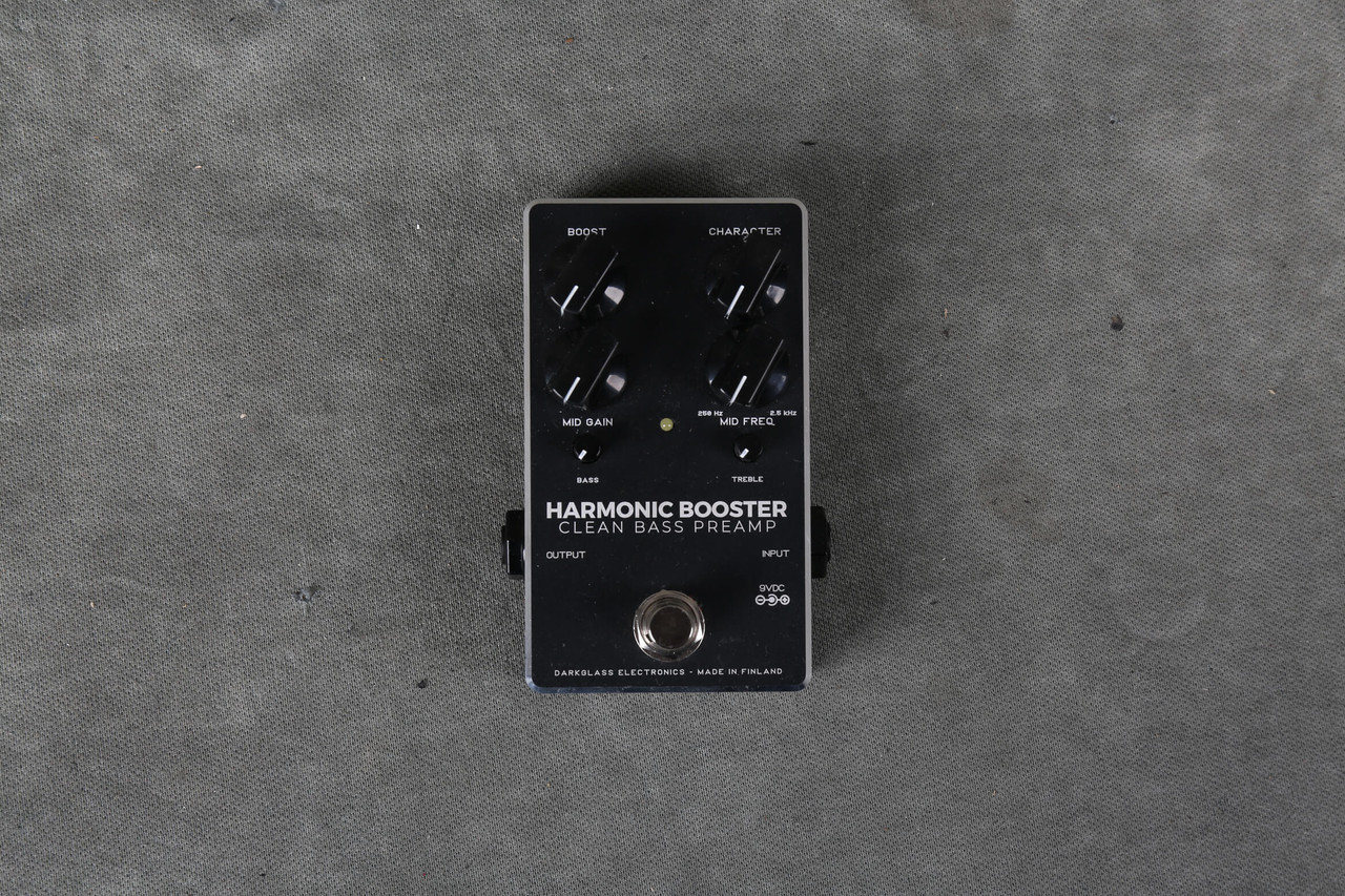 Darkglass Harmonic Booster Clean Bass Preamp FX Pedal - 2nd Hand