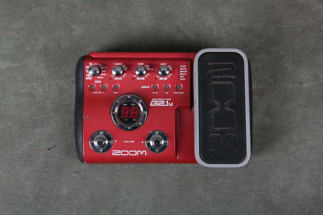 Zoom B2.1u Bass Multi FX Pedal - 2nd Hand (116284)