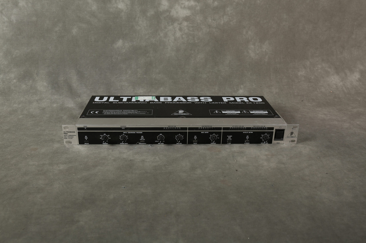 Behringer EX1200 Ultrabass Pro Digital Bass Processor with