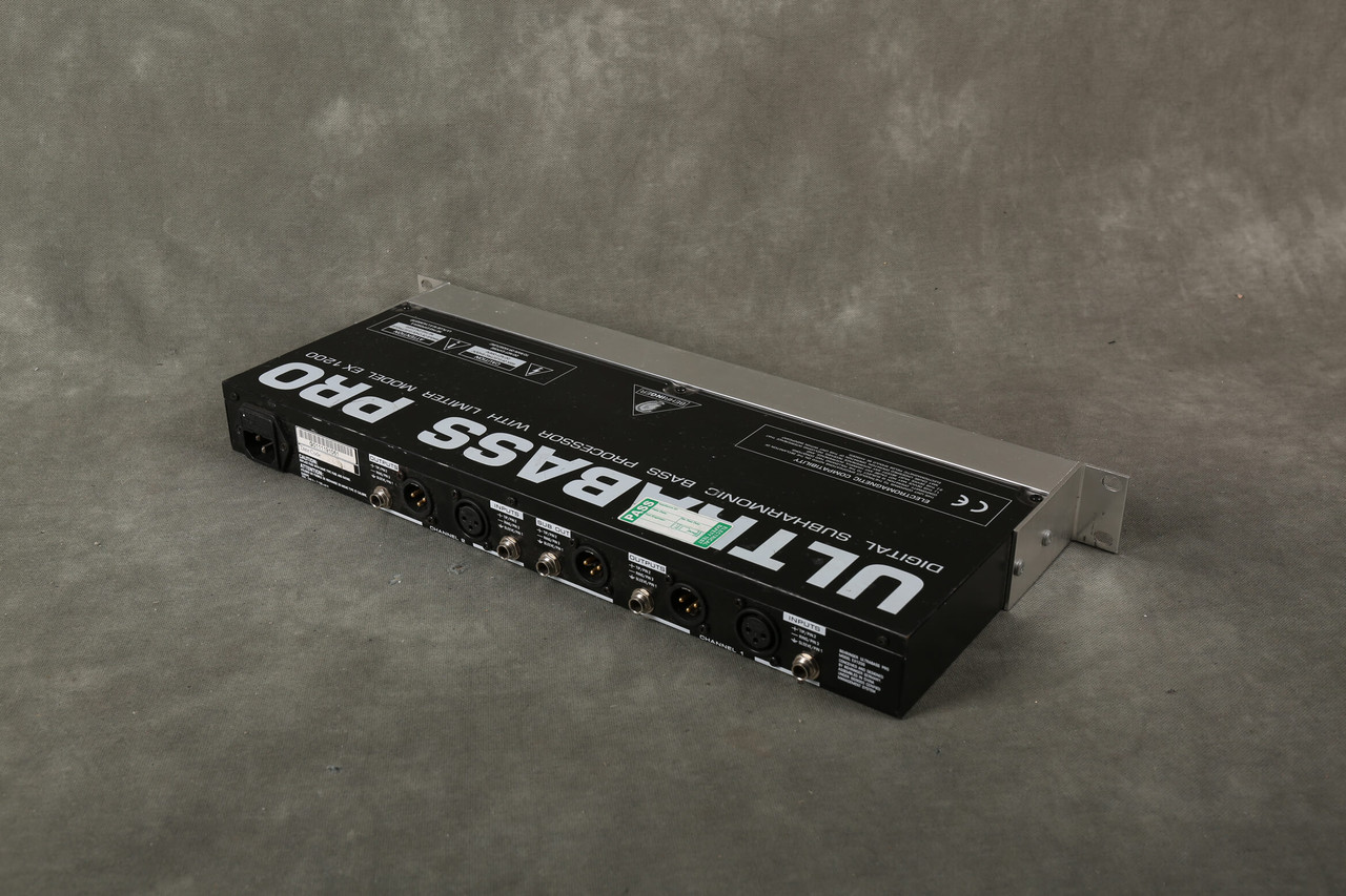 Behringer EX1200 Ultrabass Pro Digital Bass Processor with Limter