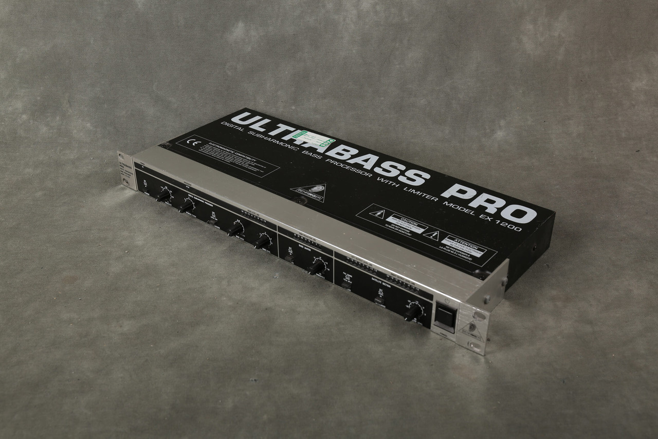 Behringer EX1200 Ultrabass Pro Digital Bass Processor with Limter