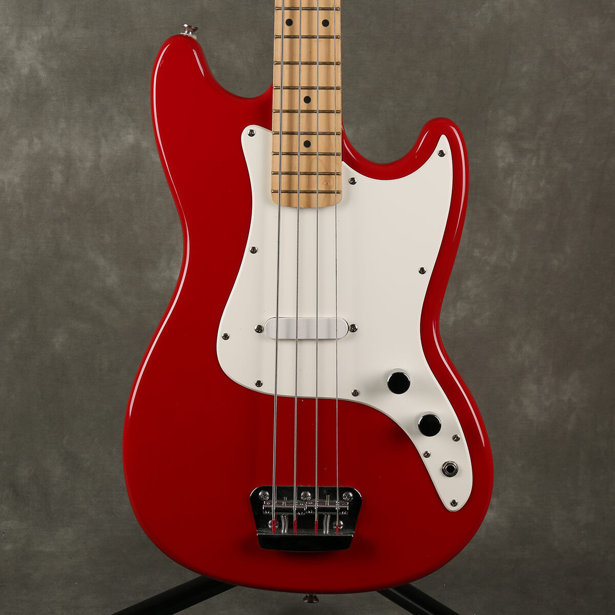 Squier Bronco Bass レッド ミディアムスケール Squier Bronco Bass 20th Anniversary Edition - Torino Red - 2nd Hand