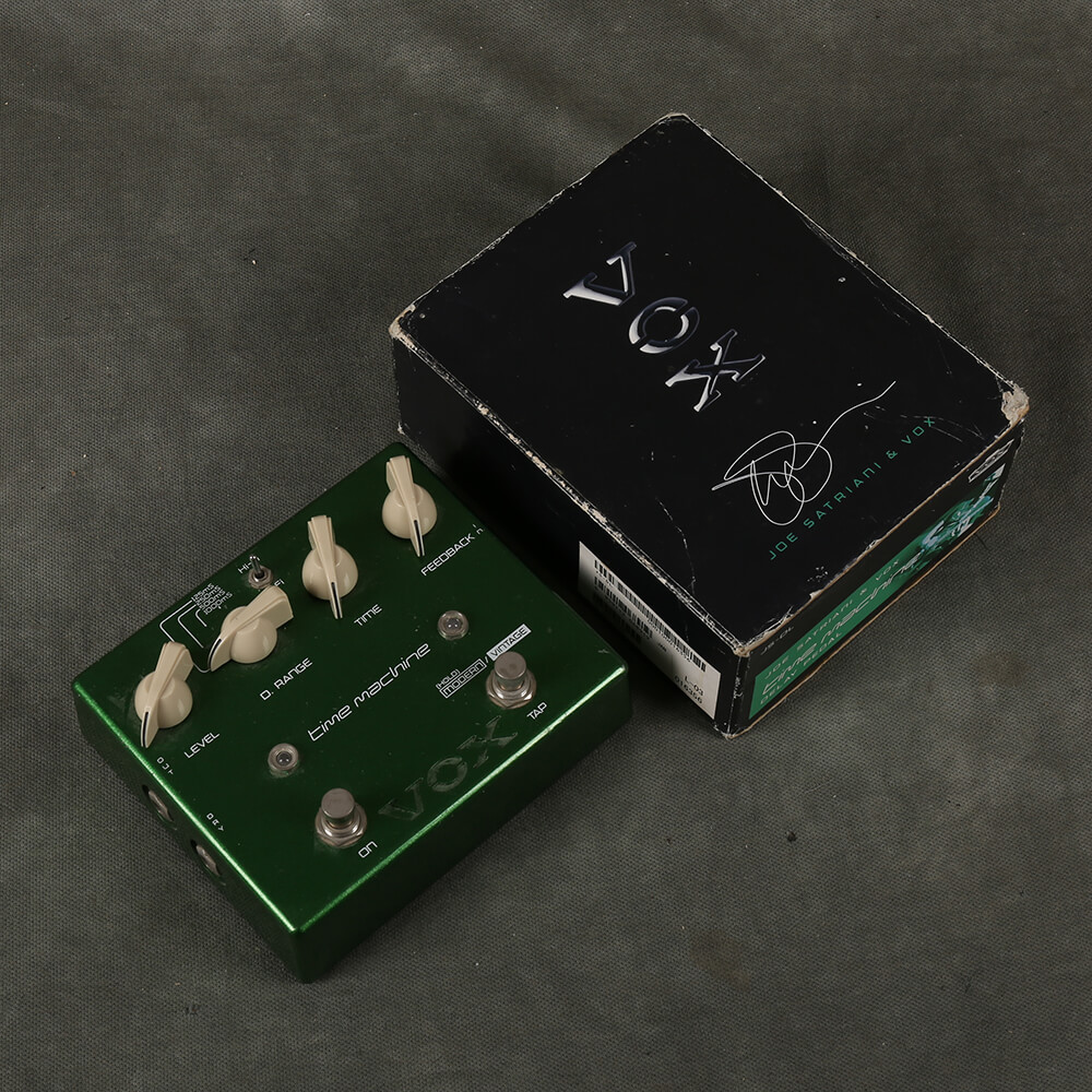 VOX JOE SATRIANI TIMEMACHINE DELAY PEDAL Vox Joe Satriani Time