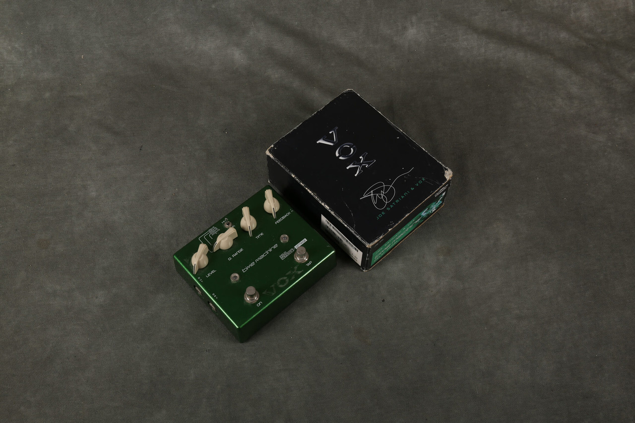 Vox Time Machine Joe Satriani Signature Delay FX Pedal w/Box - 2nd
