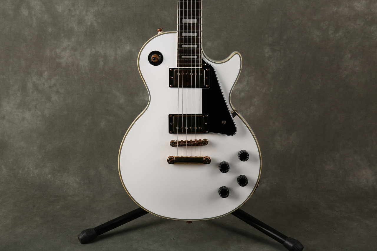 Epiphone Les Paul Custom Pro - White - 2nd Hand (117326)