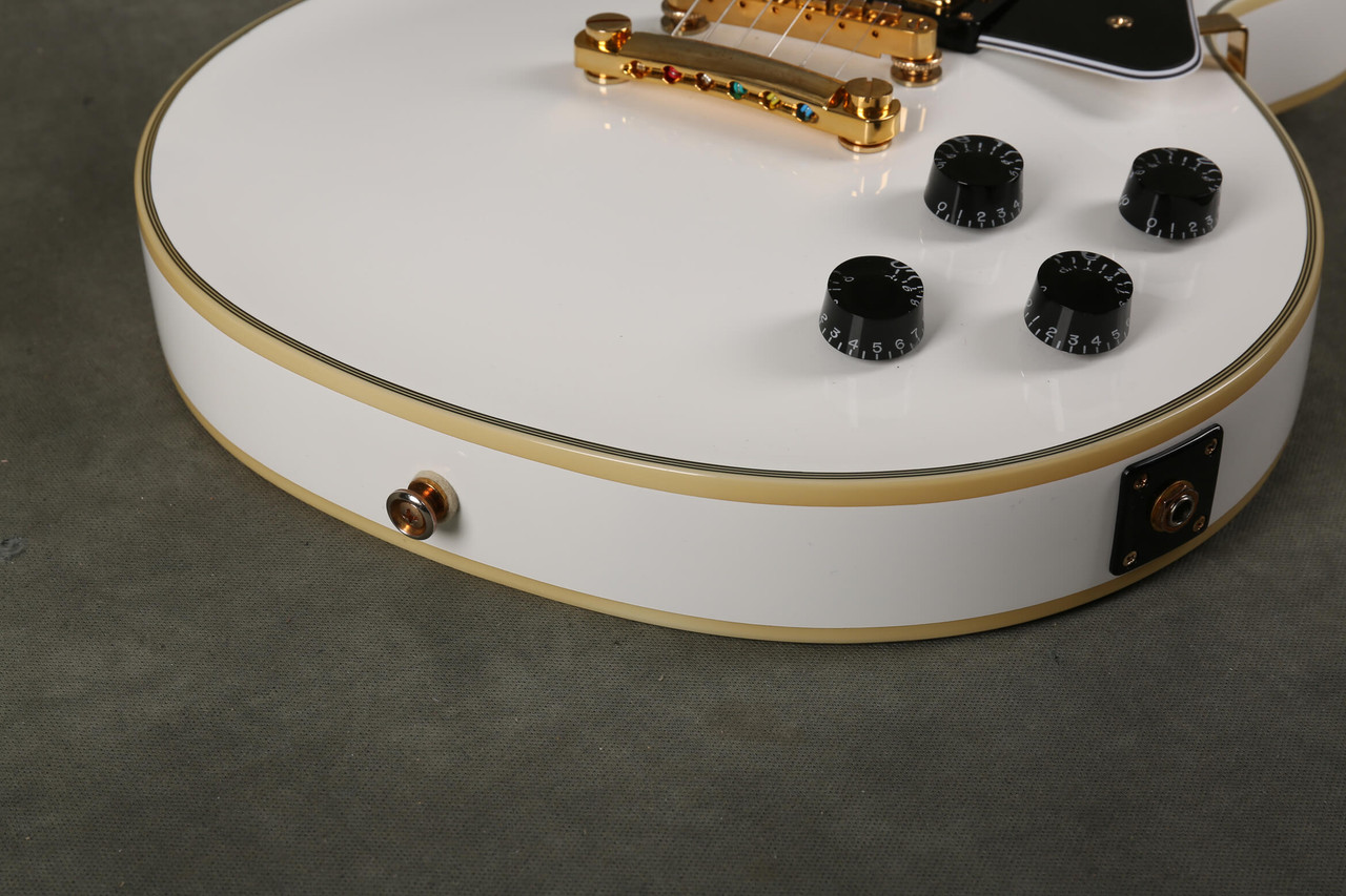 Epiphone Les Paul Custom Pro - White - 2nd Hand (117326)