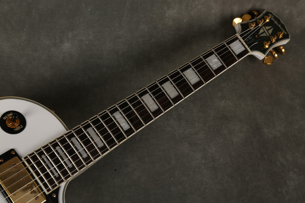 Epiphone Les Paul Custom Pro - White - 2nd Hand (117326)