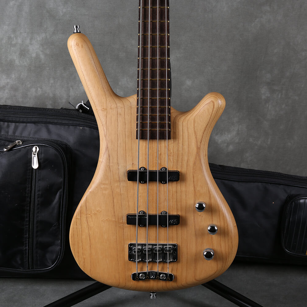 Warwick Corvette Bass, Made in Germany - Natural - Gig Bag - 2nd Hand