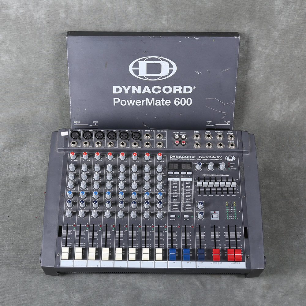 DYNACORD POWERMATE 600 パワードミキサー 動作品 USED DYNACORD POWERMATE600 Channel Mixer Good | eBay