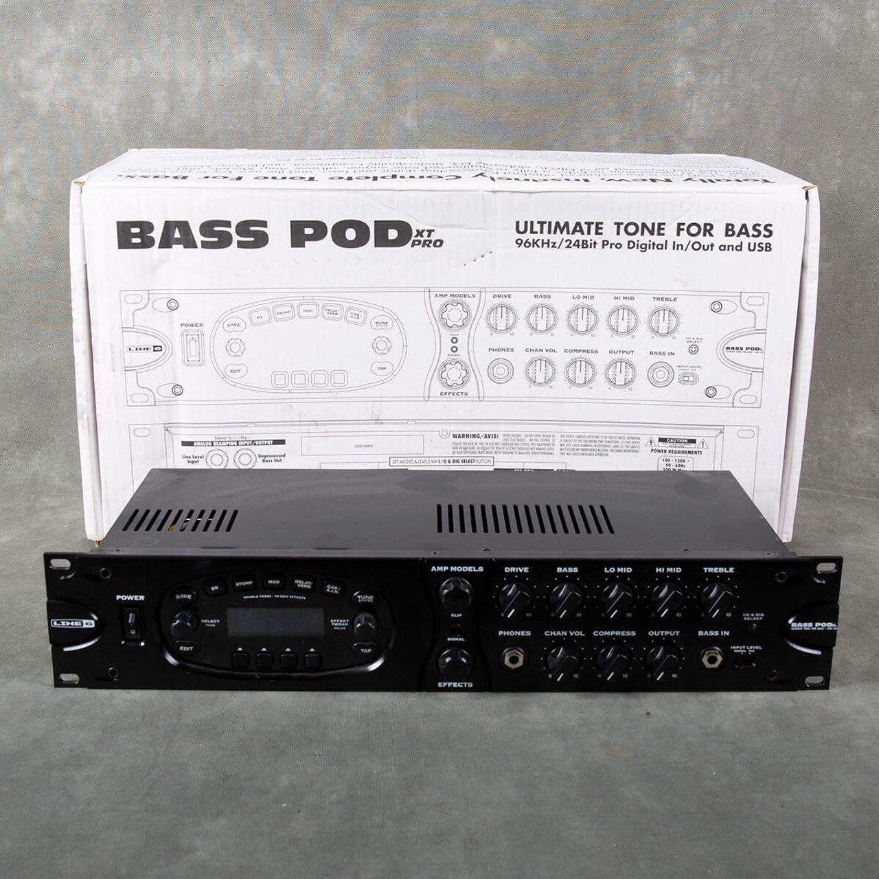 LINE6 BASS POD XT PRO 2U - 楽器、器材