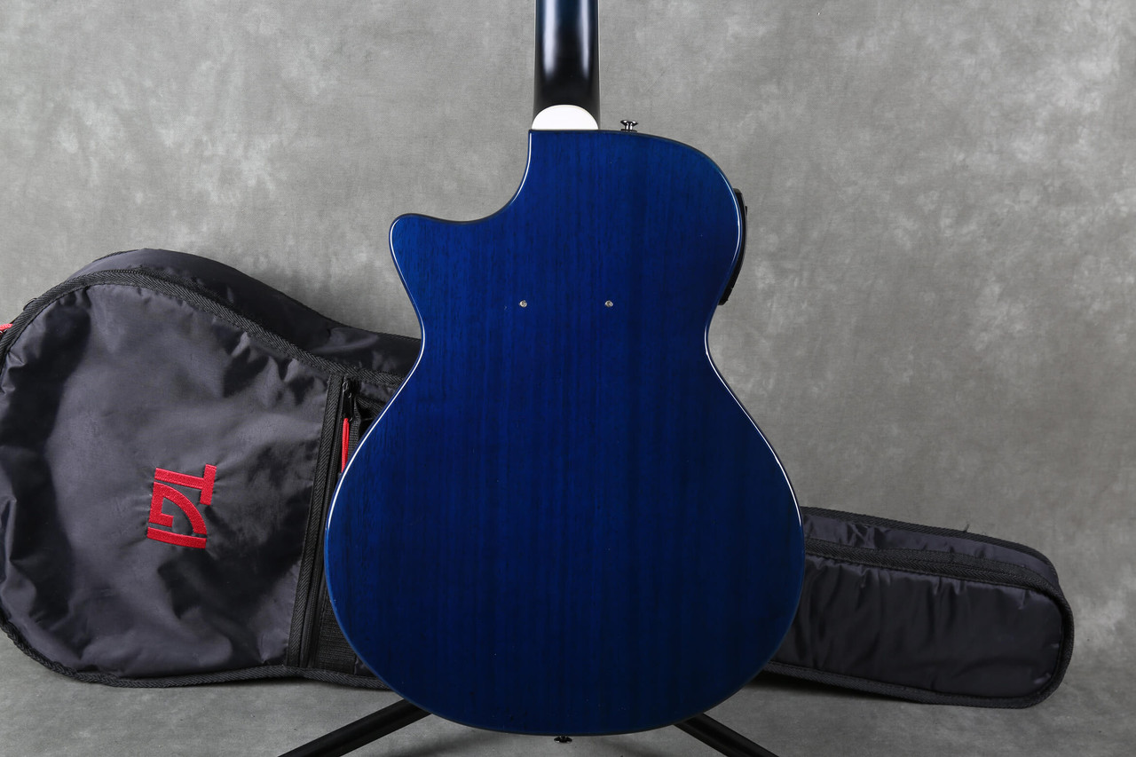 crafter electro acoustic guitar blue