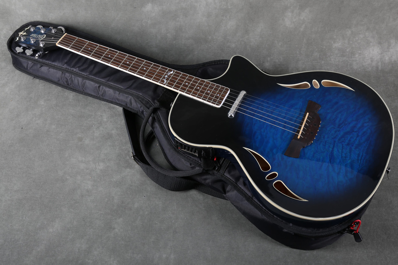 Crafter SA-QMMS Electro Acoustic Guitar Blue 2nd Hand | Rich Tone