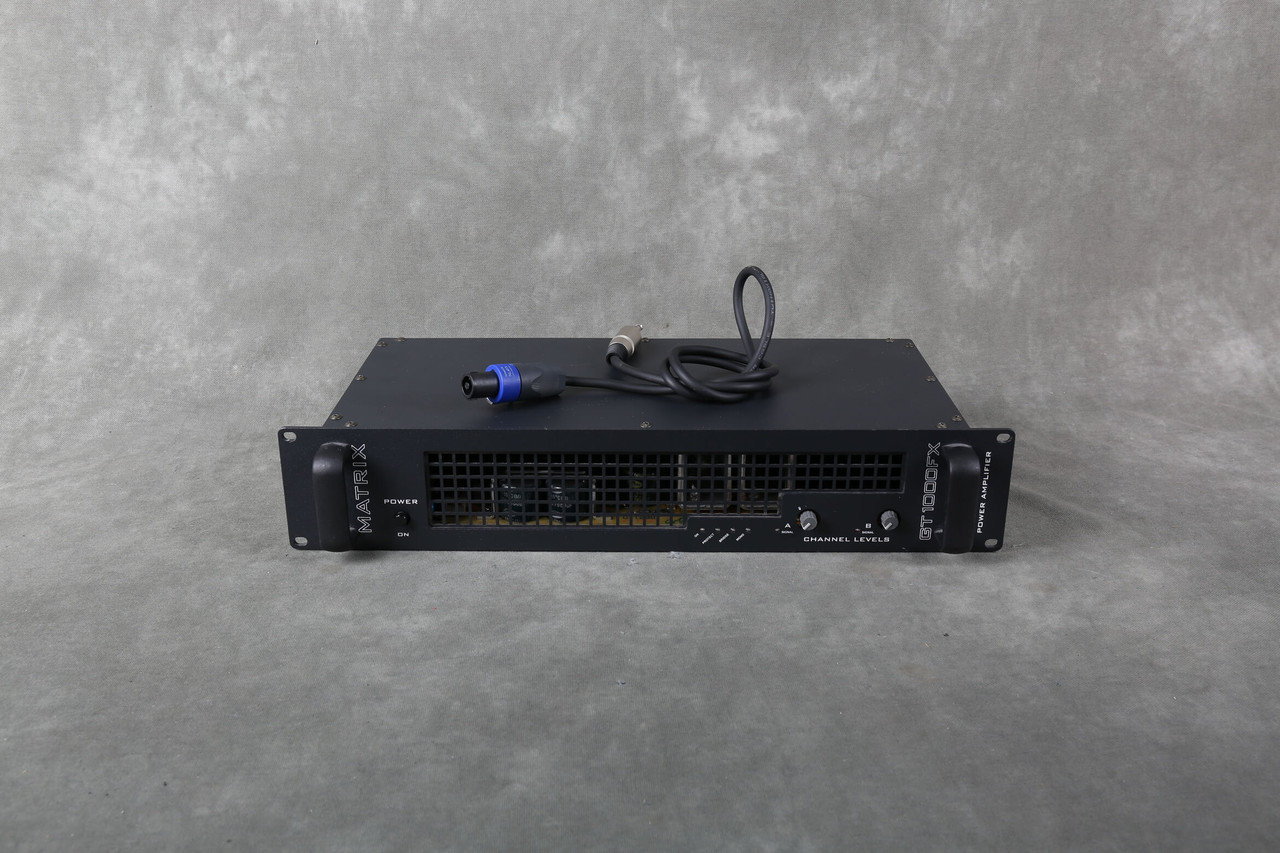MATRIX GT1000FX 2U パワーアンプ Yahoo!オークション - MATRIX