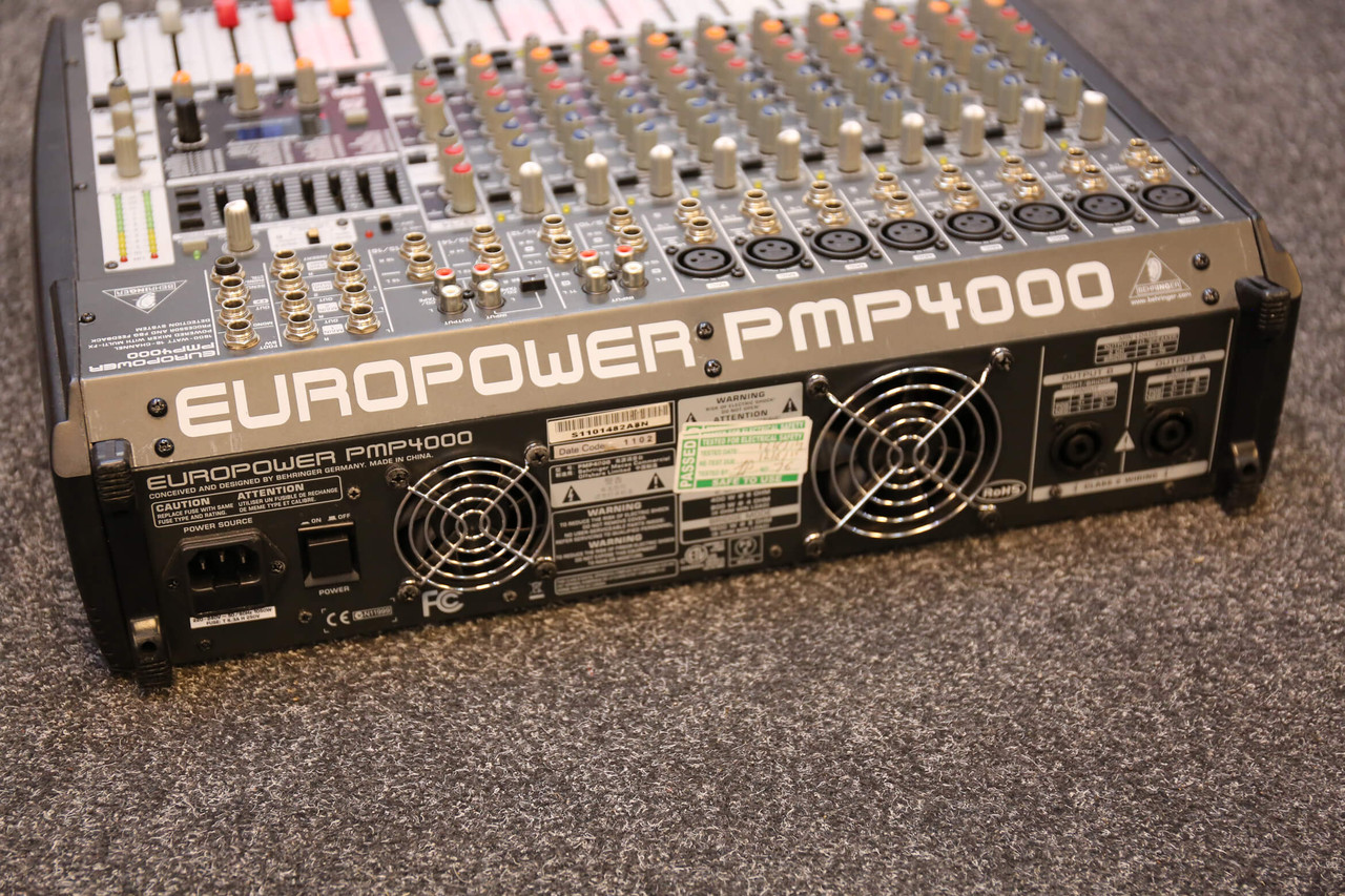 Behringer PMP4000 Europower Mixer 2nd Hand | Rich Tone Music