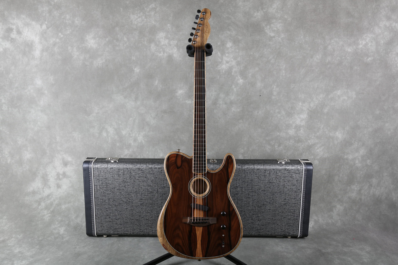 Fender American Acoustasonic Telecaster Exotic Ziricote 2nd Hand