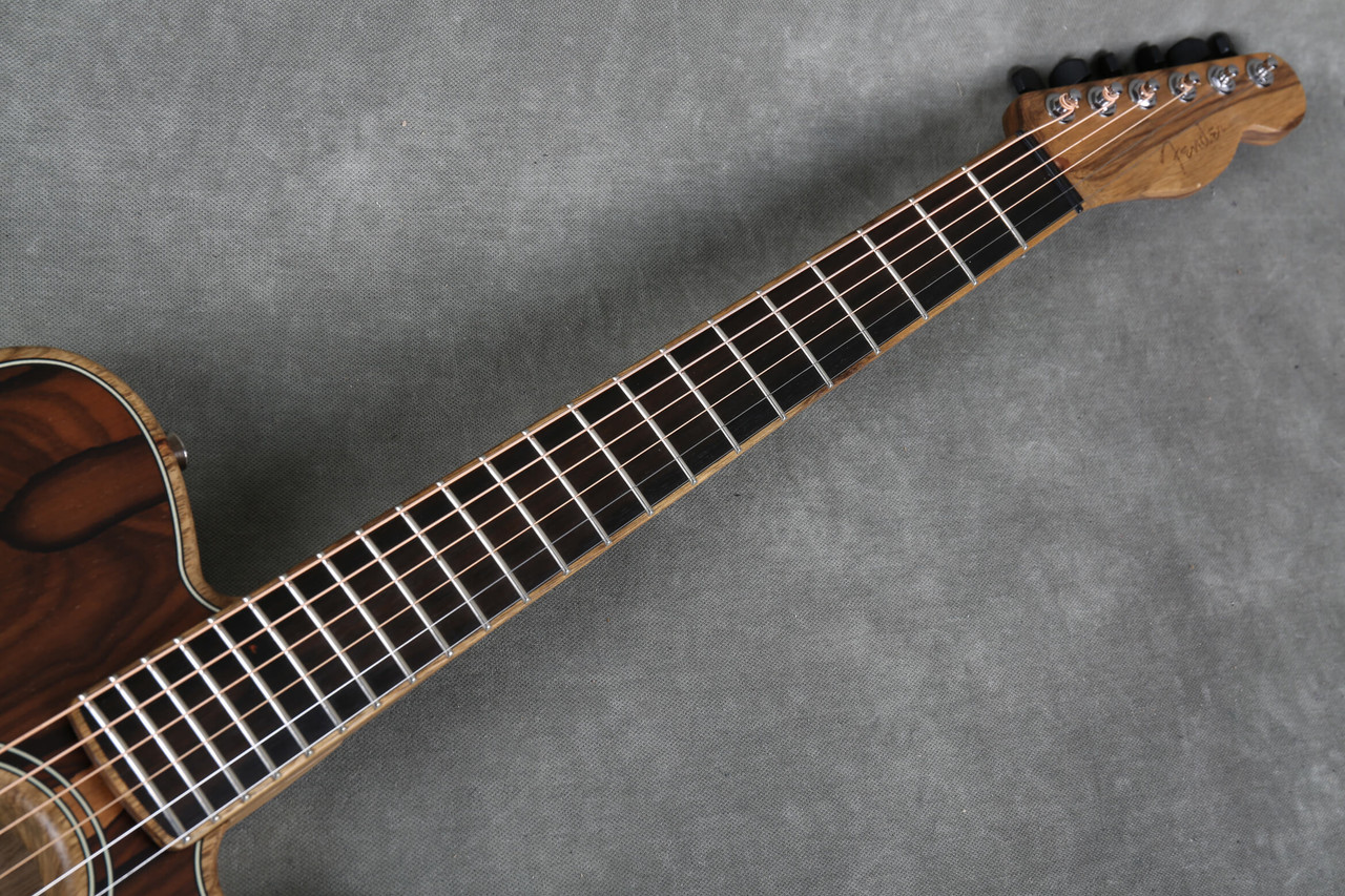 Fender American Acoustasonic Telecaster Exotic Ziricote 2nd Hand