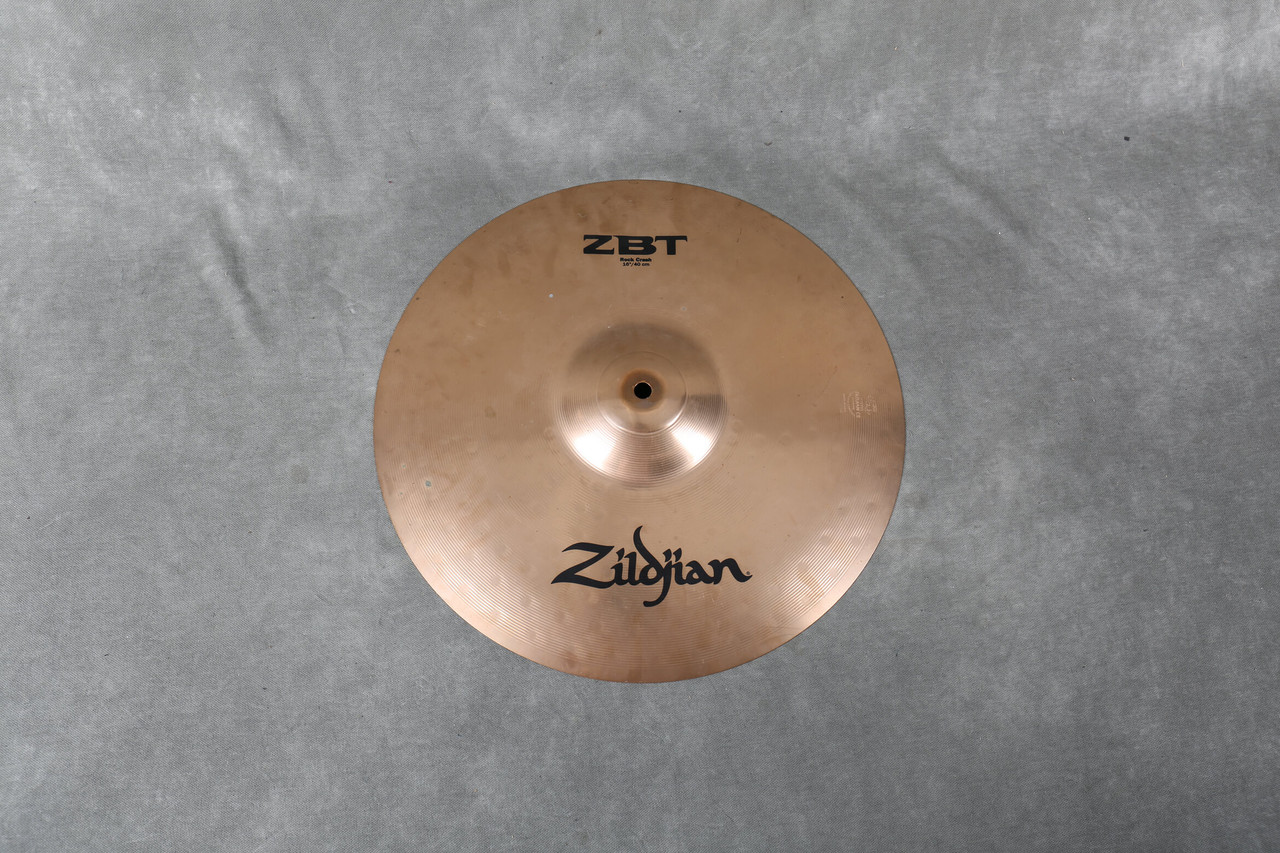 Zildjian ZBT 16" Rock Crash Cymbal 2nd Hand Rich Tone Music