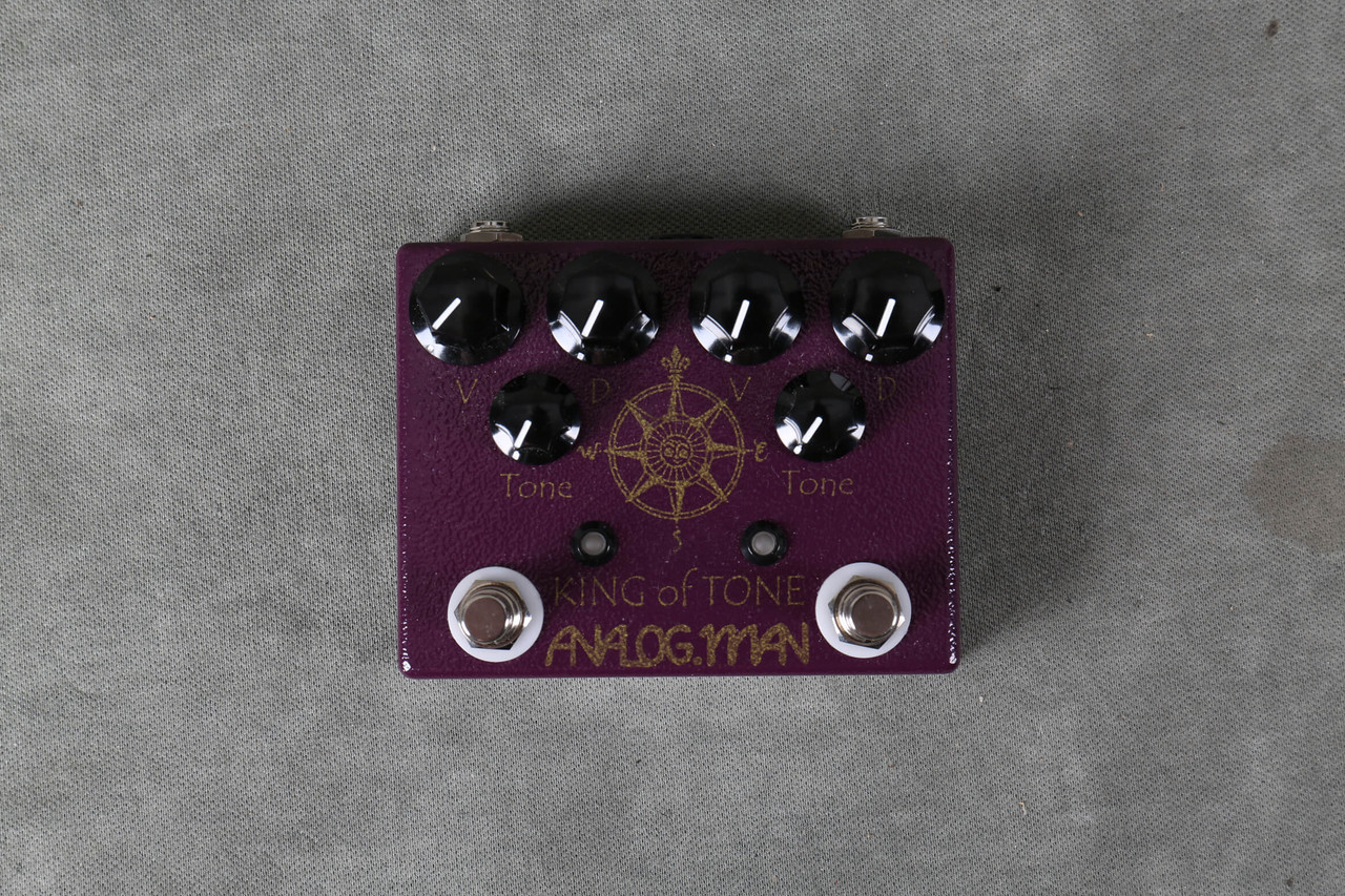 Analogman King of Tone V4 High Gain Red Side 2nd Hand | Rich Tone