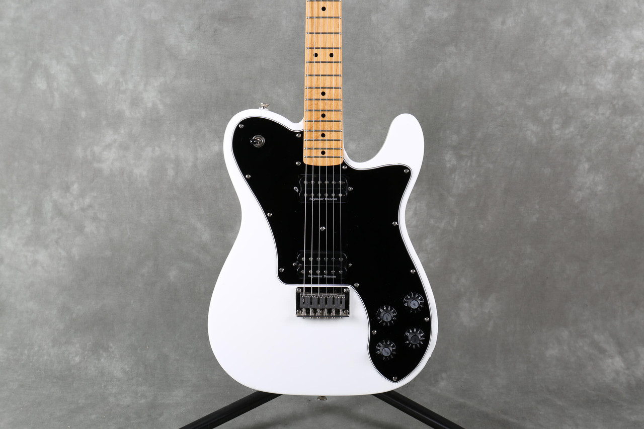 Squier Classic Vibe Telecaster Deluxe White Seymour Duncan PUPs