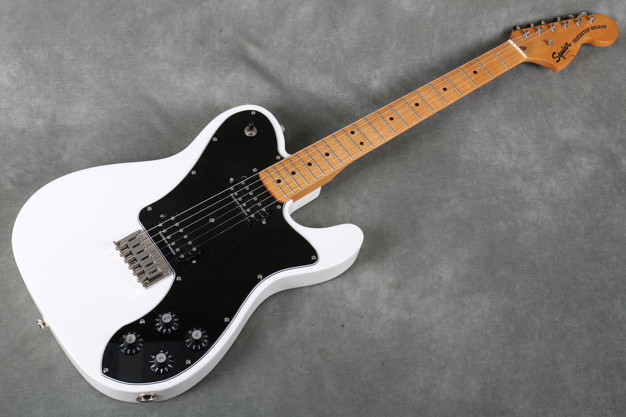 Squier Classic Vibe Telecaster Deluxe White Seymour Duncan PUPs
