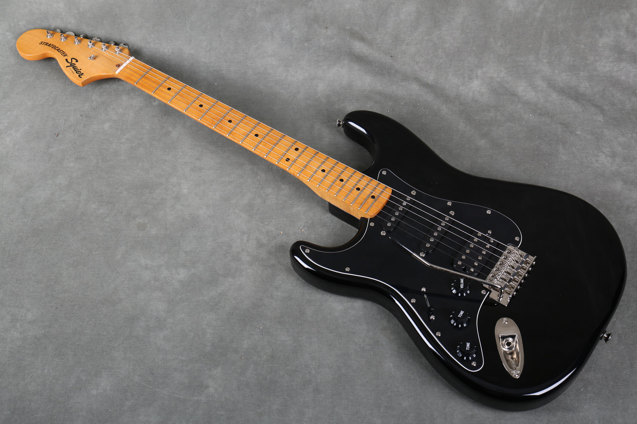 Squier Classic Vibe '70s Stratocaster HSS Left Handed Maple, Black