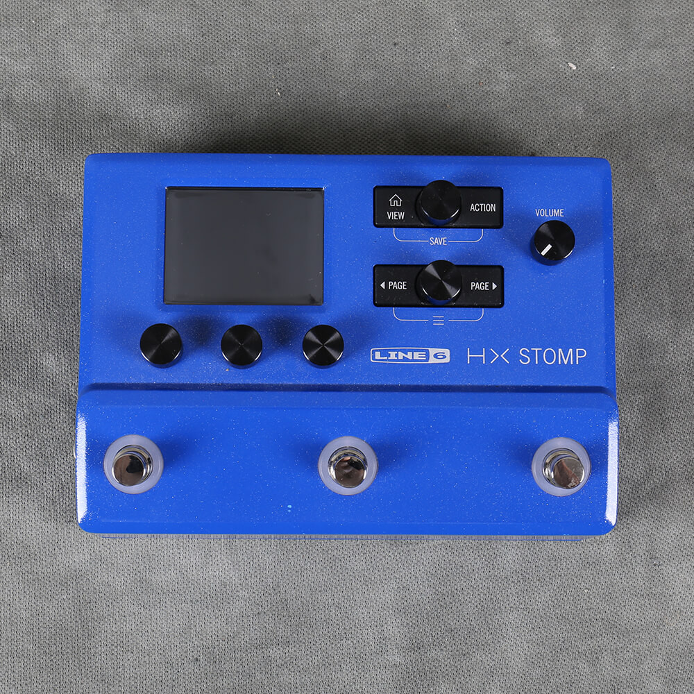 Line 6 HX Stomp Limited Edition Blue 2nd Hand | Rich Tone Music
