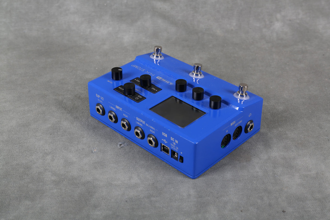 Line 6 HX Stomp Limited Edition Blue 2nd Hand | Rich Tone Music