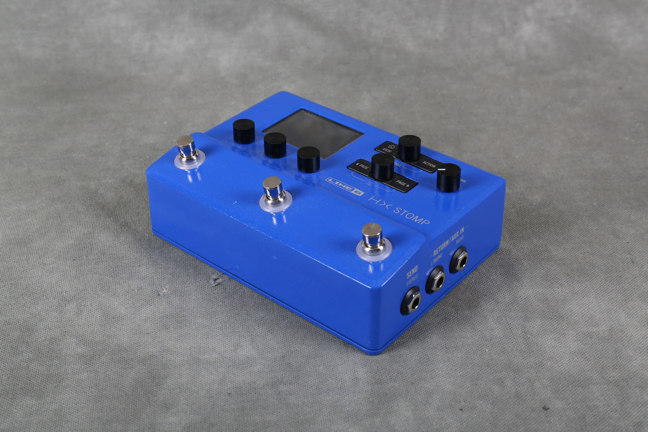 Line 6 HX Stomp Limited Edition Blue 2nd Hand | Rich Tone Music