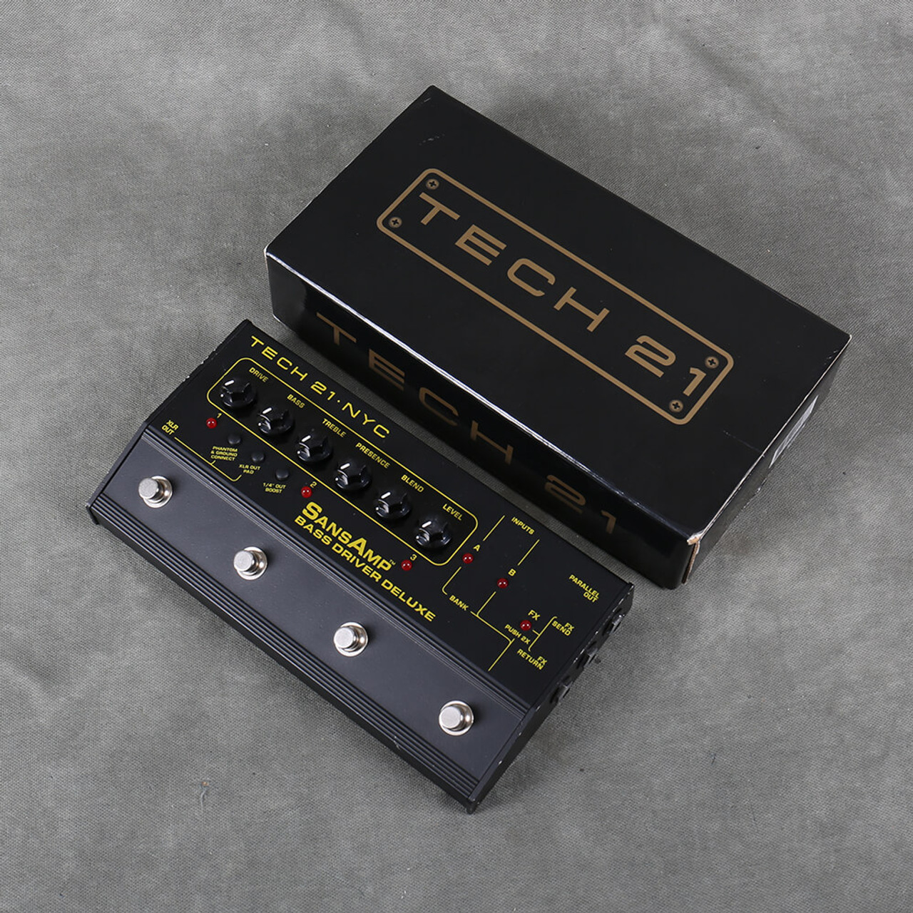 【最終値下げ】SansAmp Bass Driver Deluxe サンズアンプ Tech 21 SansAmp Bass Driver Deluxe（TECH 21 SANS AMP BASS