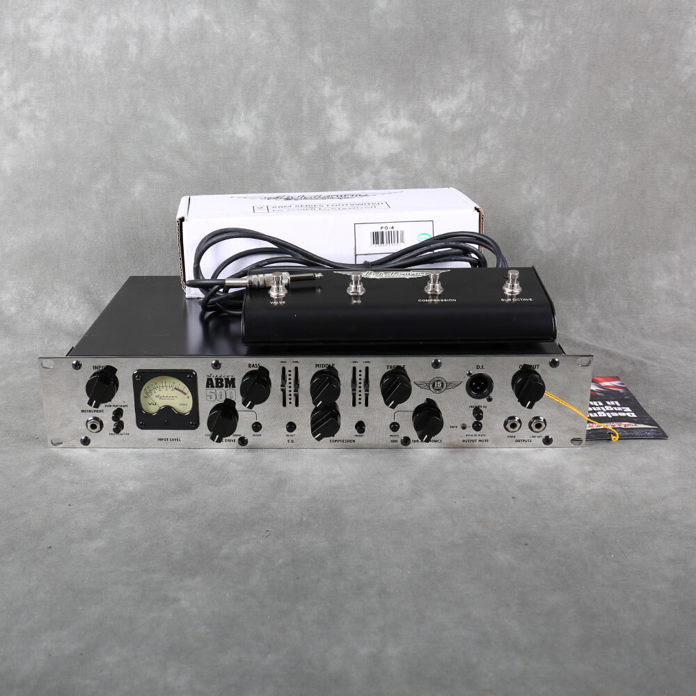 Ashdown ABM 500 Evo III with Footswitch 2nd Hand | Rich Tone Music