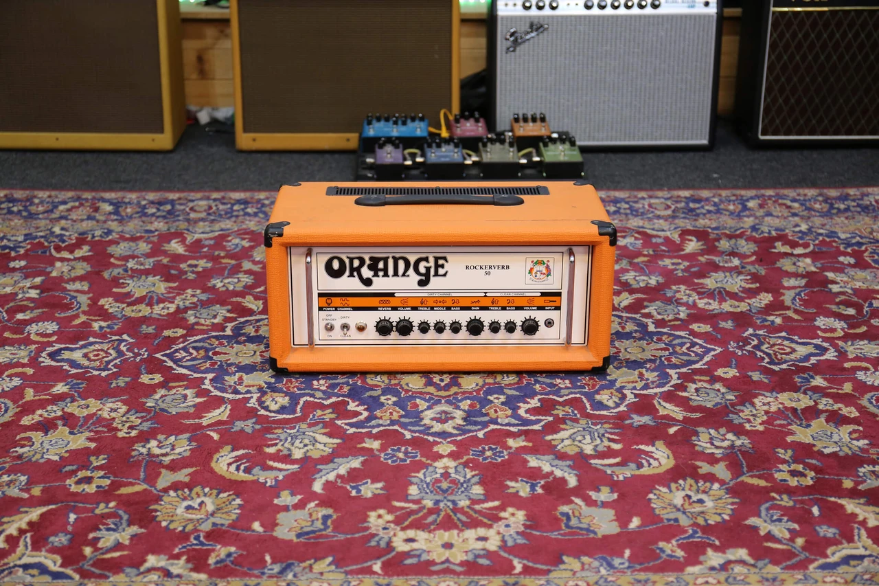 Orange Rockerverb 50 Mk1 Head 2nd Hand | Rich Tone Music